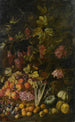 a Still Life of Flowers and Fruits - Giovanni Battista Ruoppolo — artwork view