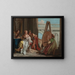van Alexandre de Grote en Campaspe in de werkplaats van Apelles - Giovanni Battista Tiepolo — ingelijst kunstwerk aan de muur