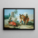 Armide verlaten door Renaud - Giovanni Battista Tiepolo — ingelijst kunstwerk aan de muur