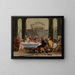 Het Laatste Avondmaal - Giovanni Battista Tiepolo — ingelijst kunstwerk aan de muur