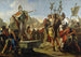 De koningin Zenobia die haar soldaten toespreekt - Giovanni Battista Tiepolo — weergave van het kunstwerk