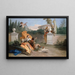 Renaud en Armide in haar tuin - Giovanni Battista Tiepolo — ingelijst kunstwerk aan de muur