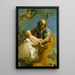 Sint Jozef en het Kind Jezus - Giovanni Battista Tiepolo — ingelijst kunstwerk aan de muur