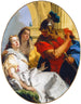 Scene uit de oude geschiedenis - Giovanni Battista Tiepolo — weergave van het kunstwerk