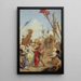 La Rencontre d'Antoine et Cléopâtre - Giovanni Battista Tiepolo — ingelijst kunstwerk aan de muur