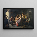 De Verteller - Giovanni Battista Torriglia — ingelijst kunstwerk aan de muur