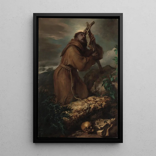 Giovanni Benedetto Castiglione - Saint Francis in Ecstasy.webp