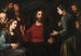 De Christus in het huis van Maria en Martha - Giovanni Bernardino Azzolino — weergave van het kunstwerk
