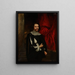 Portret van een edelman - Giovanni Bernardo Carbone — ingelijst kunstwerk aan de muur
