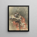 Een meisje met een rood schouderdoek - Giovanni Boldini — ingelijst kunstwerk aan de muur