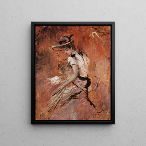 Giovanni Boldini - A Young Mother with a Hat.webp