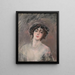 Donna Franca Florio - Giovanni Boldini — ingelijst kunstwerk aan de muur