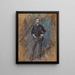 Portrait of John Singer Sargent - Giovanni Boldini — framed artwork on a wall