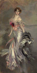 Portret van Marthe Régnier - Giovanni Boldini — weergave van het kunstwerk