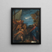 La troisième apparition du Christ - Giovanni Bonatti — ingelijst kunstwerk aan de muur