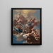 Esquisse pour une fresque au plafond - Giovanni Domenico Ferretti — ingelijst kunstwerk aan de muur