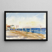 Lido de Venise - Giovanni Giacometti — ingelijst kunstwerk aan de muur