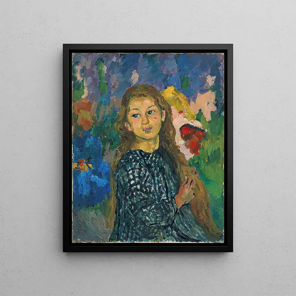 Giovanni Giacometti - Portrait of Ottilia Giacometti.webp
