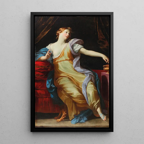 Portia - Giovanni Giacomo Semenza — ingelijst kunstwerk aan de muur