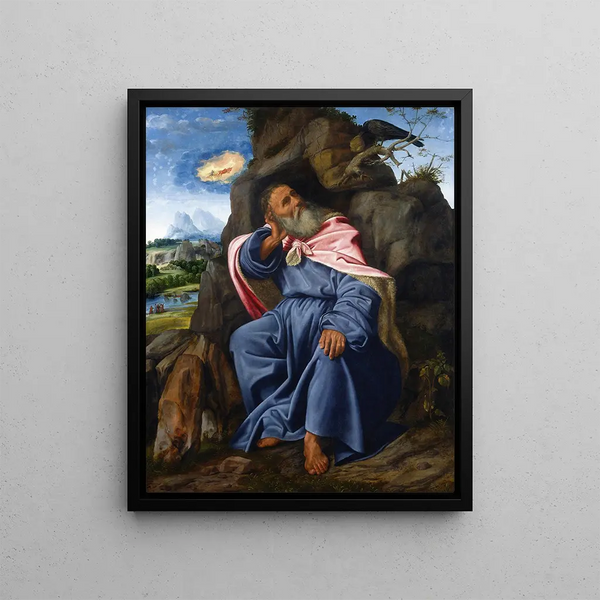 Giovanni Girolamo Savoldo - Elijah Fed by the Raven.webp