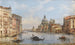 Groot Kanaal met uitzicht op Santa Maria della Salute - Giovanni Grubacs — weergave van het kunstwerk