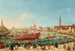 De Doge op de Bucintoro bij de Riva di Sant'Elena Venetië - Giovanni Grubacs — weergave van het kunstwerk
