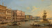 Het Paleis van de Dogen en het Groot Kanaal Venetië - Giovanni Grubacs — weergave van het kunstwerk