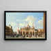 Uitzicht op het San Marco plein - Giovanni Grubacs — ingelijst kunstwerk aan de muur
