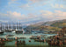 De repatriëring van het lichaam van keizer Maximiliaan van Mexico naar Triëst op 15 januari 1868 - Giovanni Grubacs — weergave van het kunstwerk