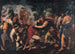 Ontmoeting tussen Esaü en Jakob - Giovanni Maria Bottala — weergave van het kunstwerk