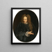 Portret van een heer - Giovanni Maria delle Piane — ingelijst kunstwerk aan de muur