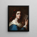 Sainte Cécile - Giovanni Martinelli — ingelijst kunstwerk aan de muur