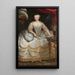 Portrait Painting of Polyxène de Hesse-Rheinfels-Rotenburg 1706-1735 - Giovanni Panealbo — framed artwork on a wall