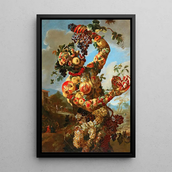 Giovanni Paolo Castelli - Anthropomorphic Allegory of Autumn.webp