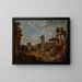 Een grilligheid van het Romeinse Forum - Giovanni Paolo Panini — ingelijst kunstwerk aan de muur