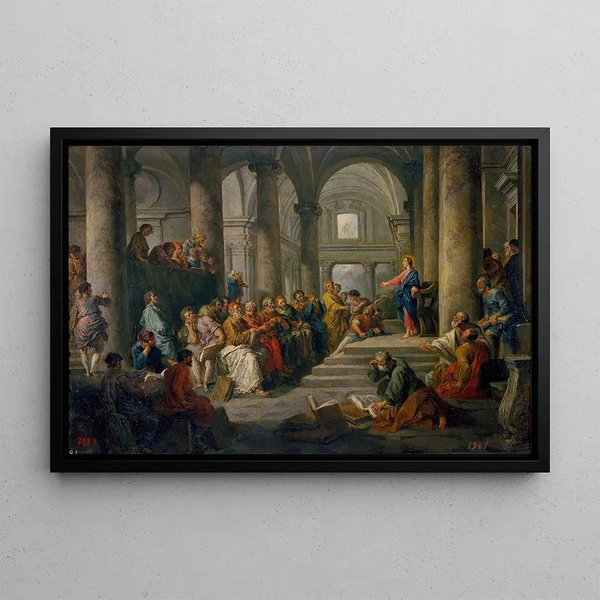 Giovanni Paolo Panini - Ges Tra I Dottori.webp