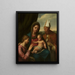 Mariage mystique de sainte Catherine - Giovanni da Udine — ingelijst kunstwerk aan de muur