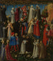 Paradijs - Giovanni di Paolo — weergave van het kunstwerk
