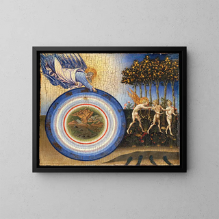 Giovanni di Paolo - The Creation of the World and the Expulsion from Paradise.webp