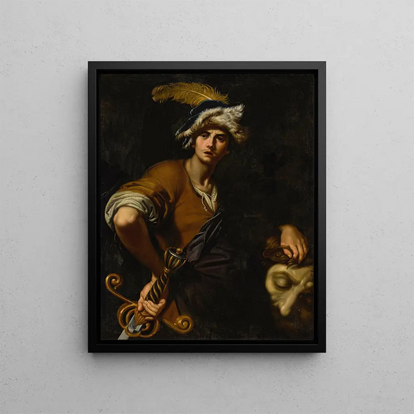 Girolamo Buratti - David With The Head Of Goliath.webp
