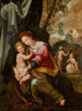 La Vierge à l'Enfant avec Noli Me Tangere Beyond - Girolamo Macchietti — weergave van het kunstwerk