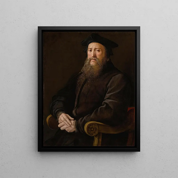 Girolamo Mazzola Bedoli - Portrait Of A Gentleman.webp