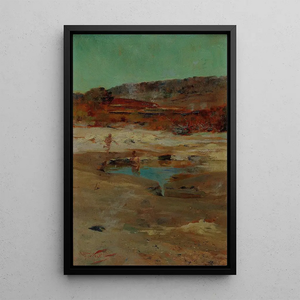 Girolamo Nerli - At Rotorua.webp