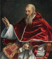 portret van paus Julius III - Girolamo Siciolante da Sermoneta — weergave van het kunstwerk