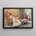 van een romantische verwikkeling - Giulio Cervi — ingelijst kunstwerk aan de muur