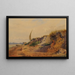 Rives du Paraná - Giuseppe Agujari — ingelijst kunstwerk aan de muur
