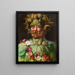 Rodolphe II de Habsbourg of Vertumne - Giuseppe Arcimboldo — ingelijst kunstwerk aan de muur