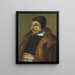 L'avocat - Giuseppe Arcimboldo — ingelijst kunstwerk aan de muur
