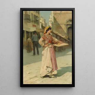 Giuseppe Barison - Venezianische Verkuferin.webp