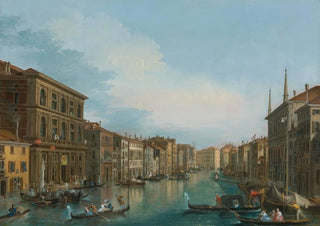 Giuseppe Bernardino Bison - View Of The Grand Canal From The Palazzo Grimani.webp
